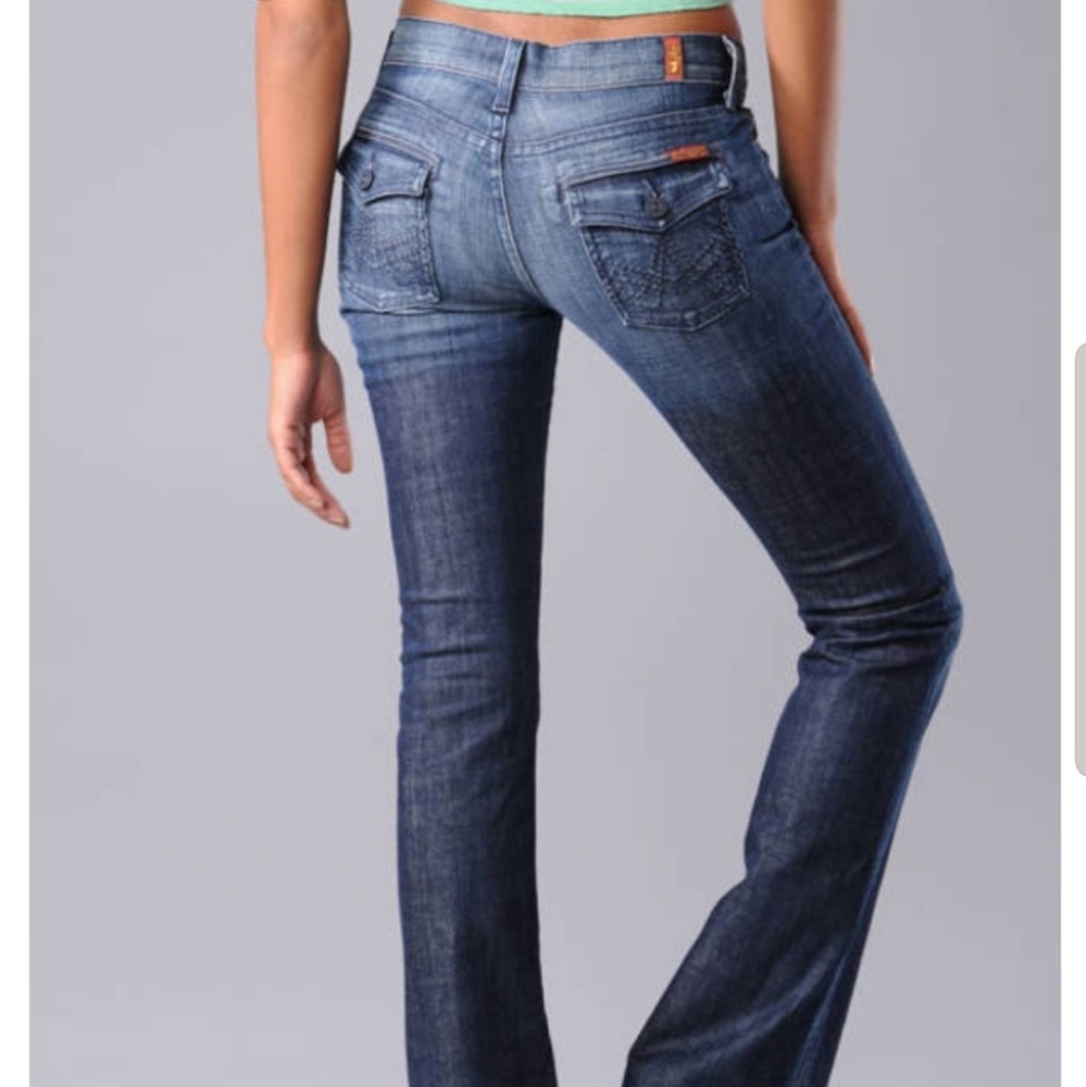 7 for All Mankind Boot Cut Jean's Sz 29